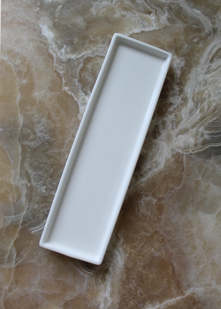 Heales Apothecary Slim Ceramic Vanity Tray