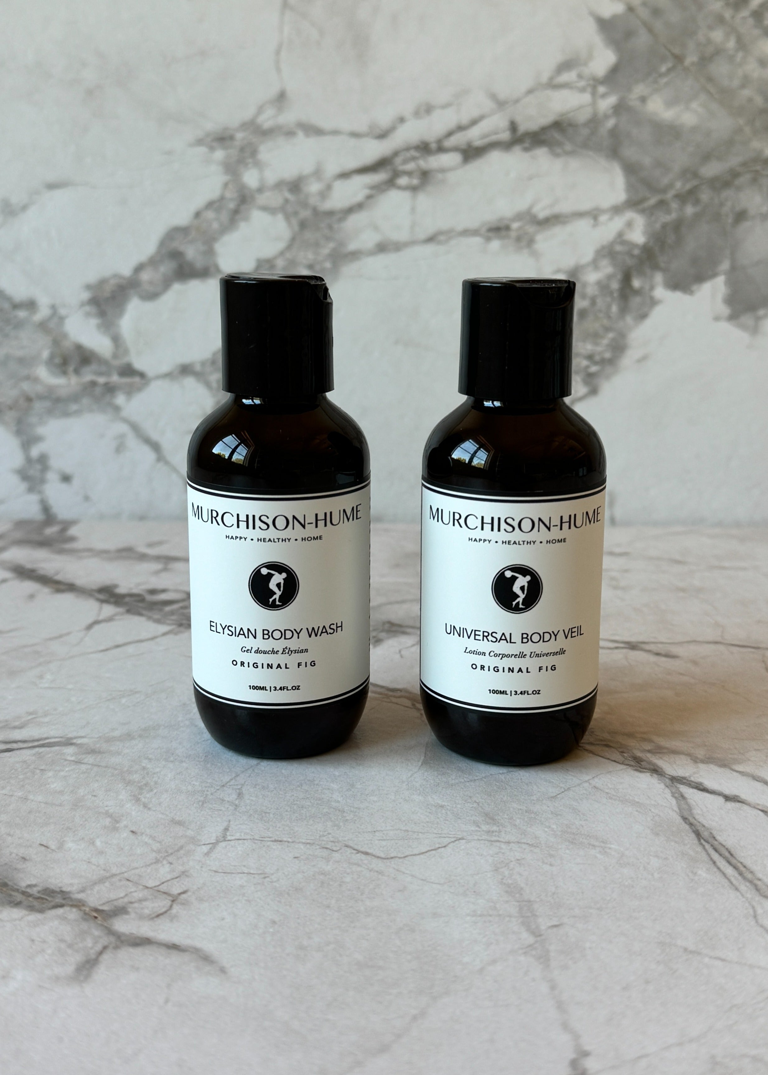 The Travel Body Wash & Body Lotion Set – Murchison-Hume USA