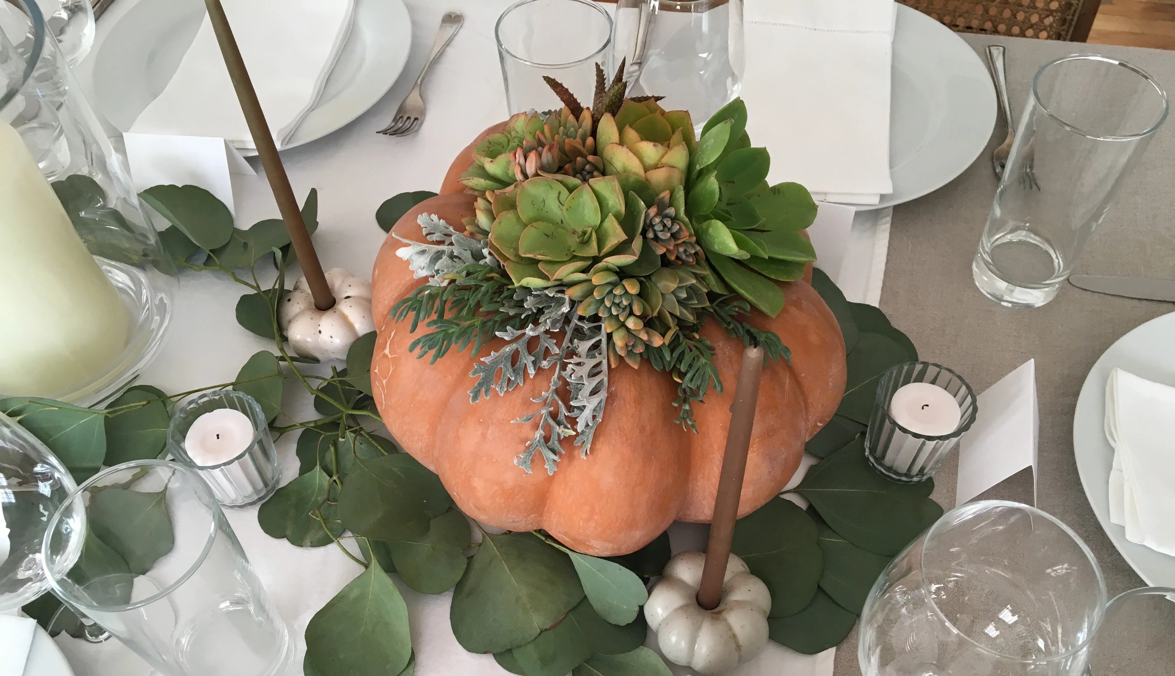 DIY Thanksgiving Centerpiece 