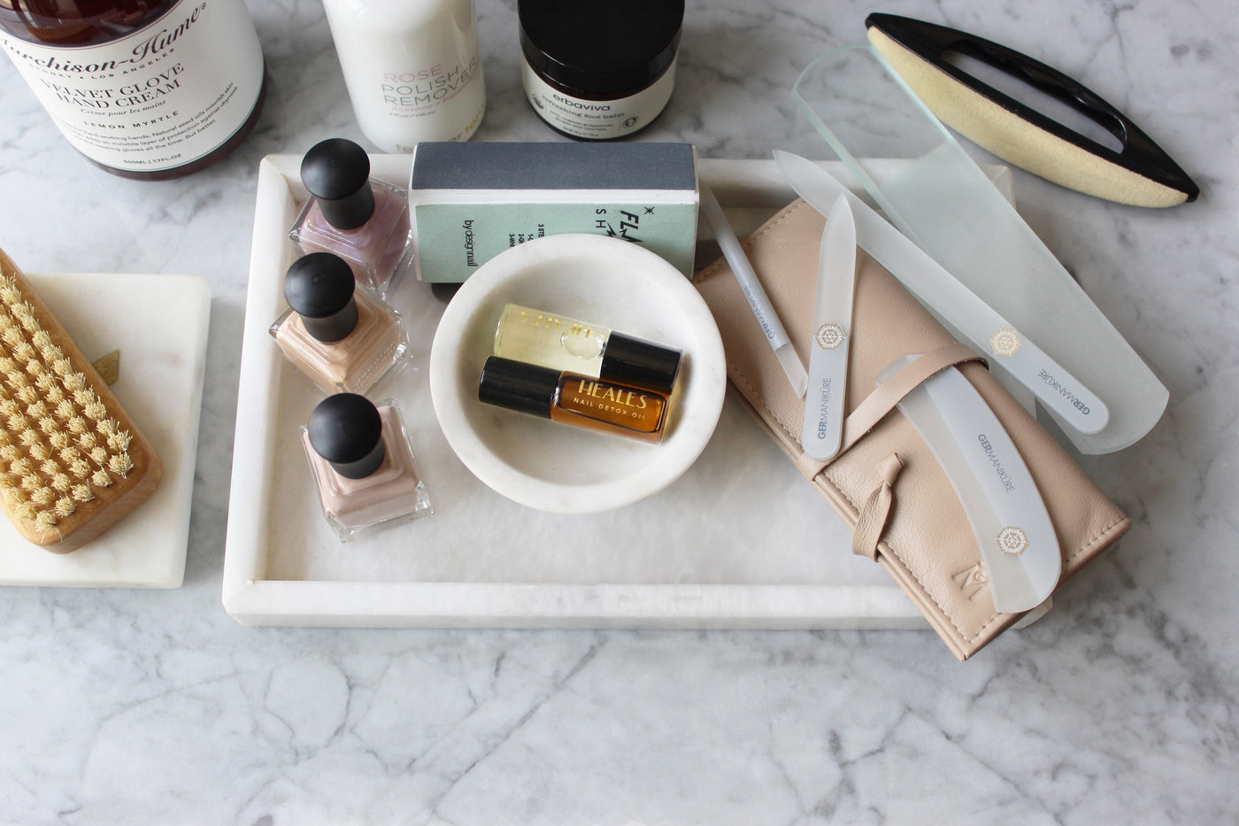 How To Give Yourself A Perfect At-Home Manicure & Pedicure
