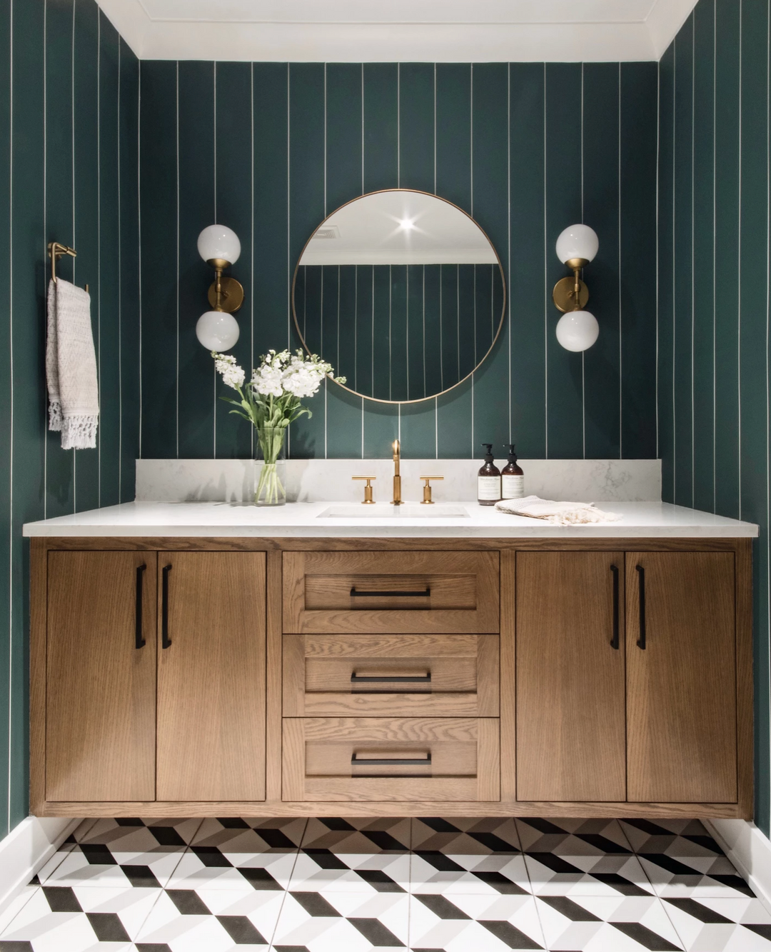 keep your bathroom organized