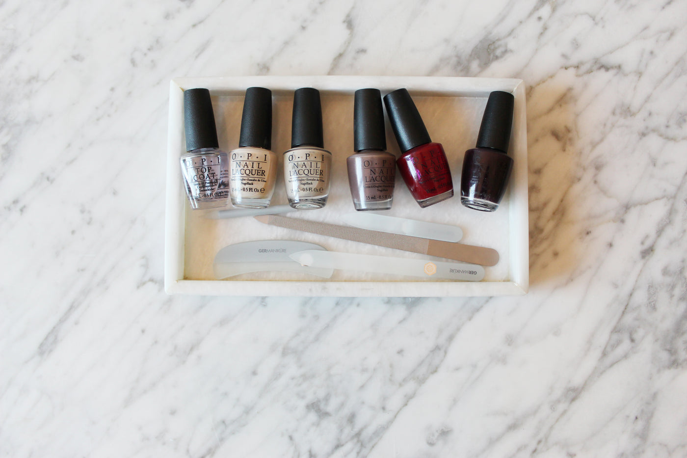 how to organize your nail polish bottles