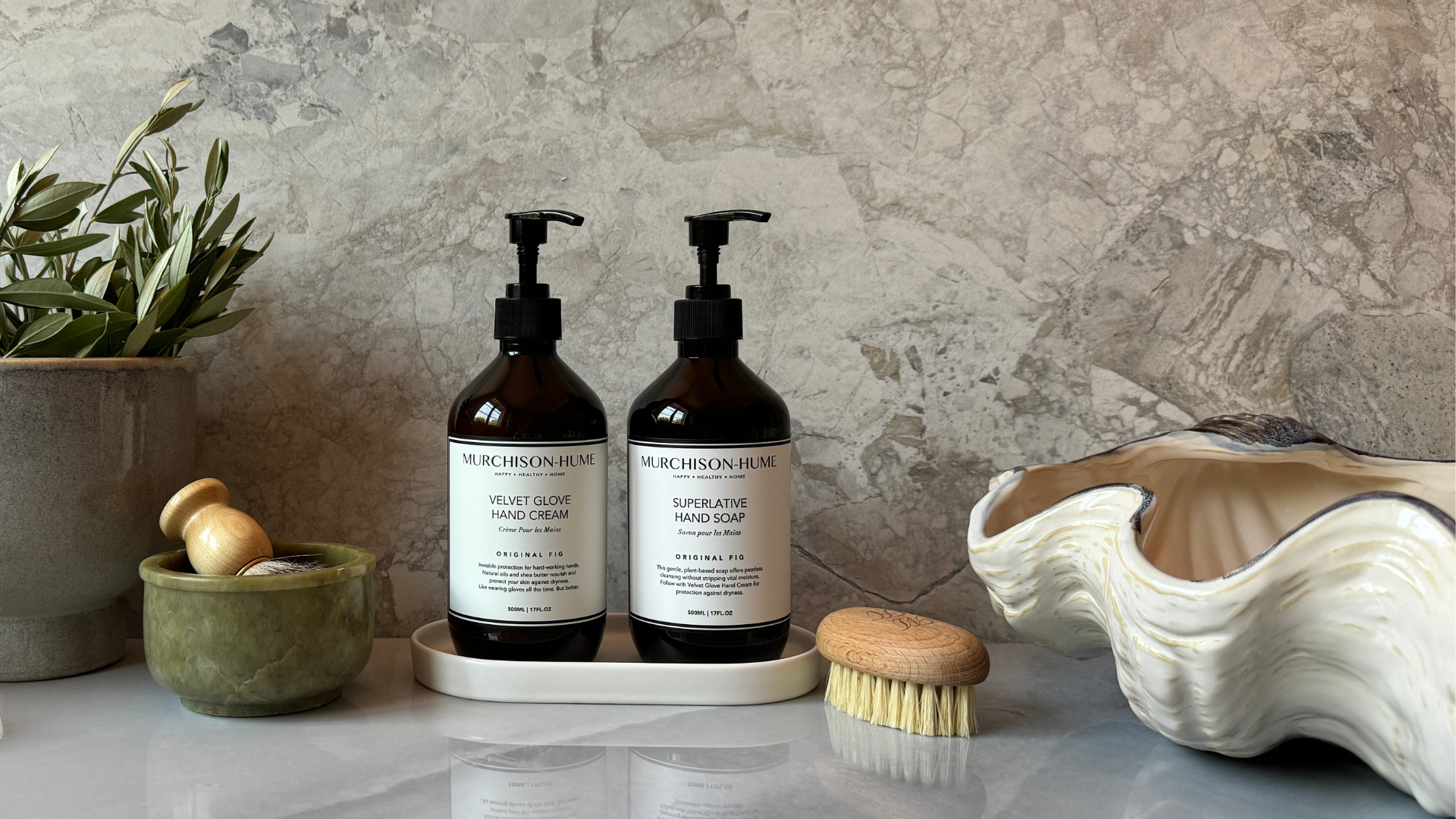 Bath and body care products with natural hand soaps and hydrating lotions made with Australian botanicals