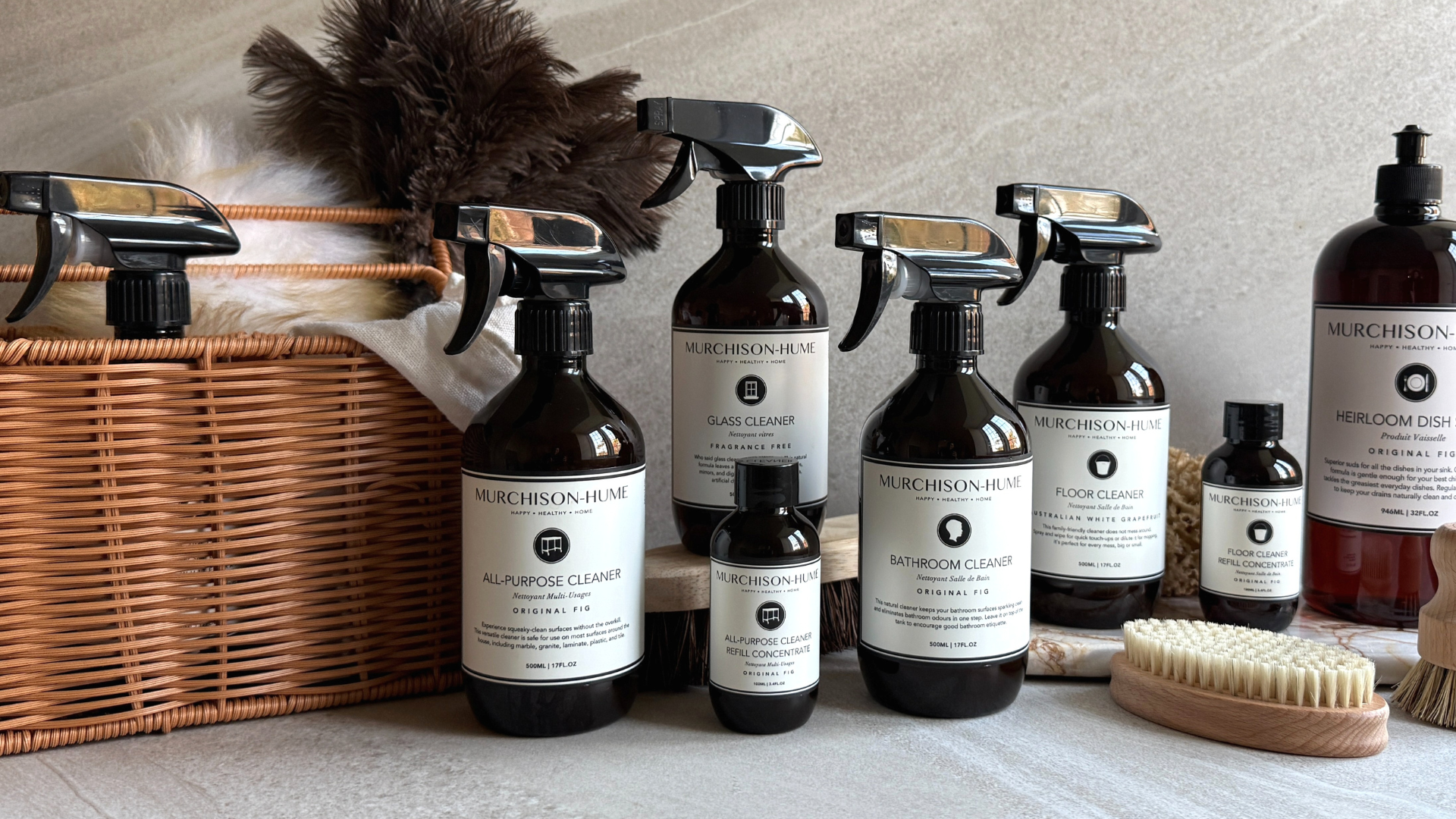 Murchison-Hume plant-based home care products available on subscription with 20% savings