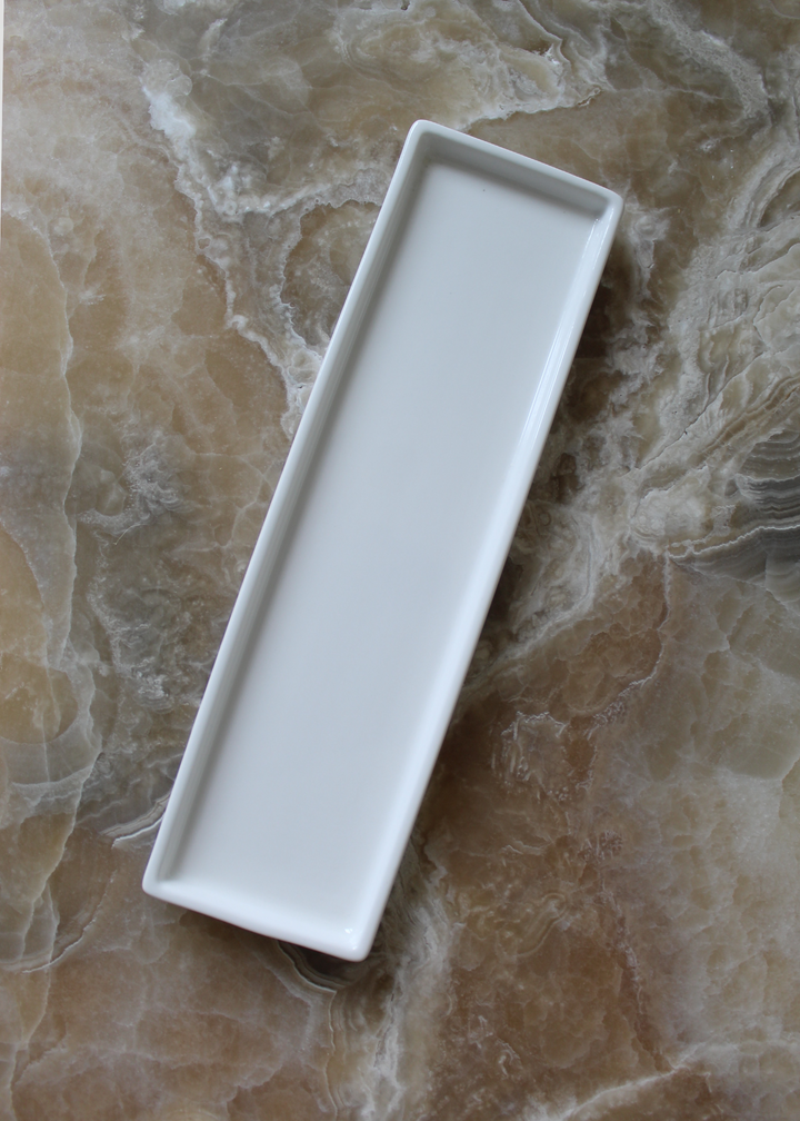 Heales Slim Ceramic Vanity Tray