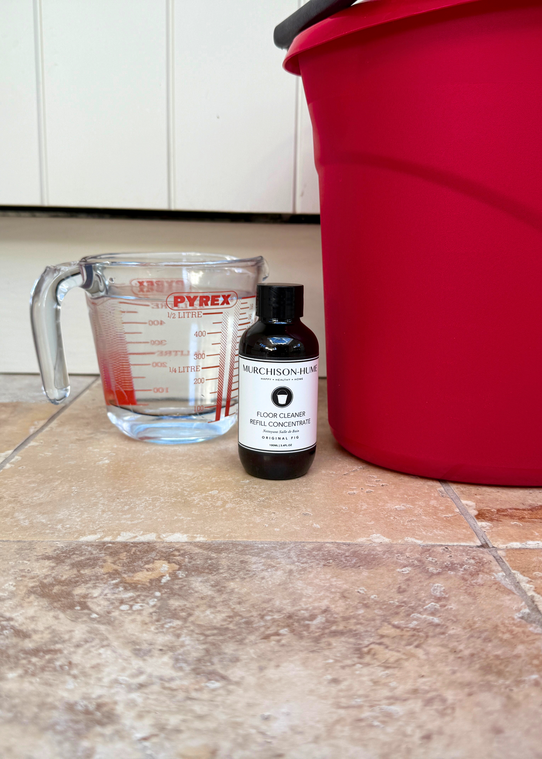 Floor Cleaner Refill Concentrate bottle in Original Fig scent makes 2 full spray bottles