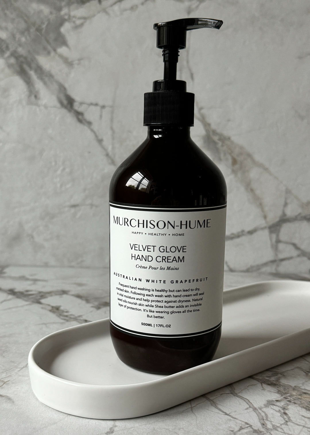 Velvet Glove Hand Cream 17oz bottle with non-greasy formula for hardworking hands