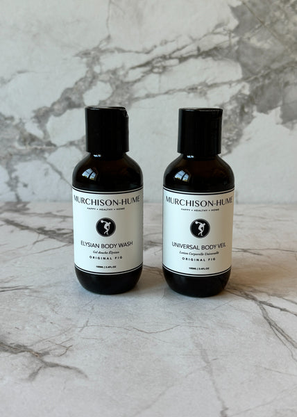 The Travel Body Wash & Body Lotion Set – Murchison-Hume USA