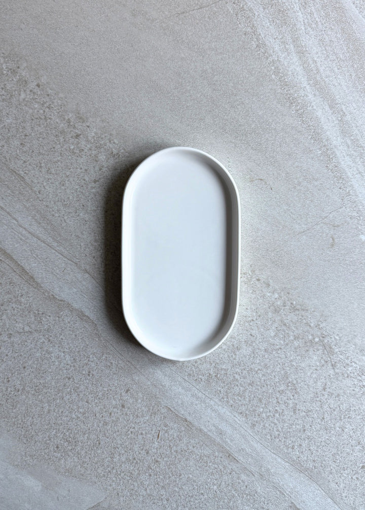 Deco Oval Catchall Tray Small