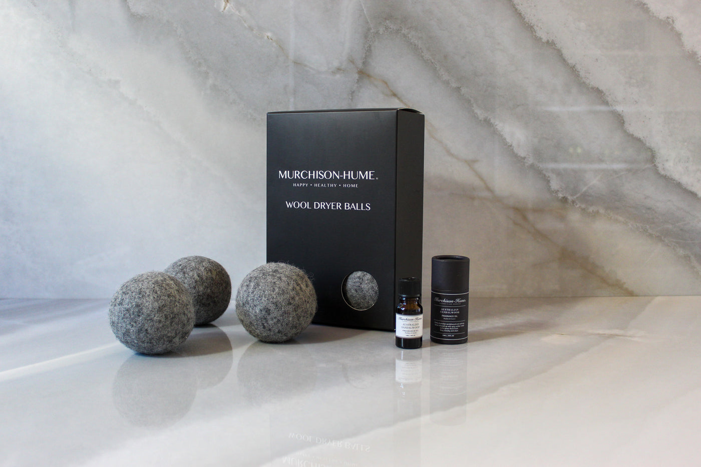 Wool Dryer Balls + Fragrance Bundle